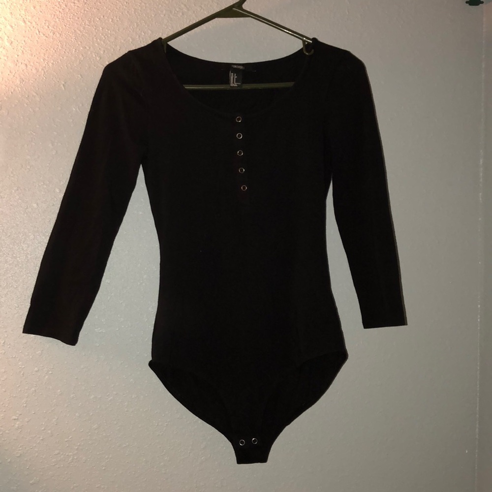 Forever 21 Black bodysuit